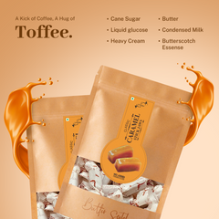 LASUGAR Caramel Butterscotch Butter Toffee | Stick Jaws | Money Saver Pack