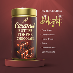 Chocolate Caramel Creamy Butter Toffee